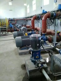 清水離(li)心泵使用(yong)現場