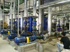 清水離(li)心泵使用(yong)現場